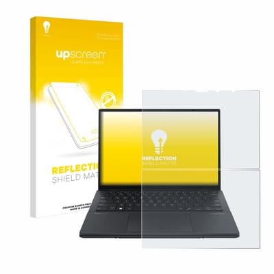 upscreen - Screenprotector voor ASUS ZenBook Duo OLED 2024 UX8406 - Folie Beschermfolie anti glare matte