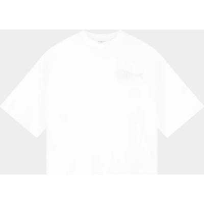 Stieglitz Tin Oversized Boxy T-shirt White Maat: L | Tops Outlet | Dames | Wit