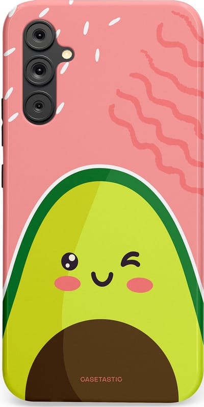 Casetastic Hoesje Geschikt voor Samsung A34 (5G) - Stijlvolle Beschermende Duo-layer Case - Avocado Vibes