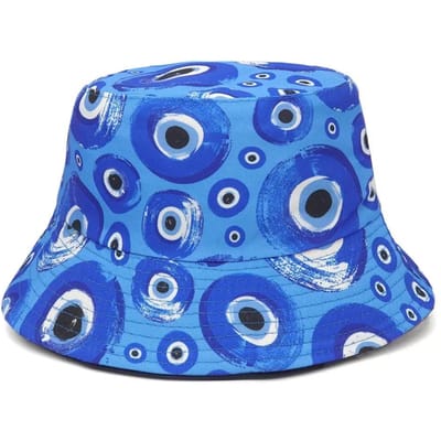 Chapeau Bob Unisexe Pour Femmes Hommes Printemps/Été Chapeaux Panama Casquette Mode Bob Casquette Hip Hop Chapeau Chapeau de pêcheur M 56-58cm blue