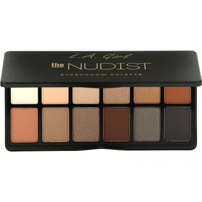 L.A. Girl, Eyeshadow Palette, Ges418 The Nudist, 12G(0.42Oz) black