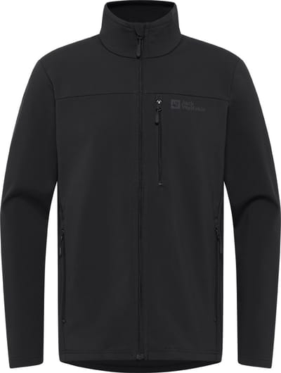 Jack Wolfskin WHIRLWIND MEN Heren Outdoorjas - black - Maat 2XL
