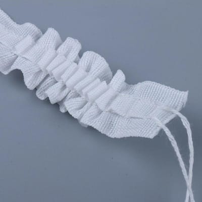 Gordijnband Gordijnaccessoire Herbruikbare Gordijn Rimpelband Gordijn Koord Riem Set voor Geplooide Gordijnkop gray