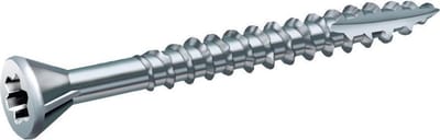 SPAANPLAATSCHROEVEN SMALLE KOP TORX 4,0 X 40-200 STUKS (STAAL GEHARD VERZINKT) + GRATIS PASSEND BITJE
