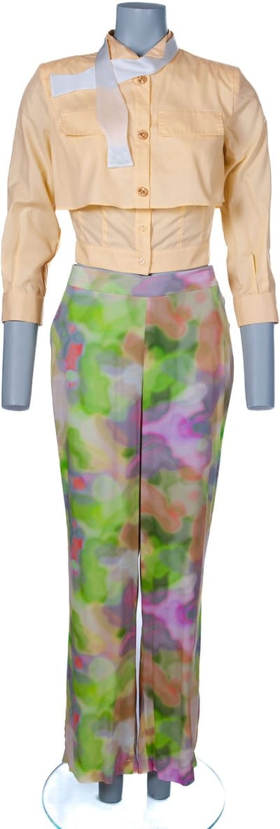 Signe Nature - Groen - Broek - M (38)
