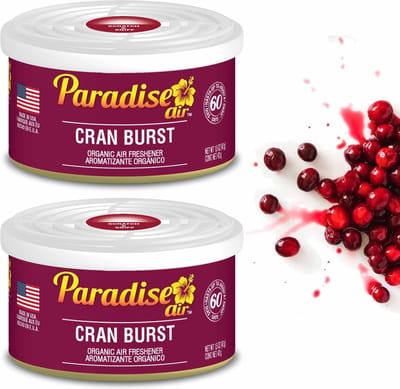 Paradise Air - Car Airfreshner Cran Burst - Duo Pack