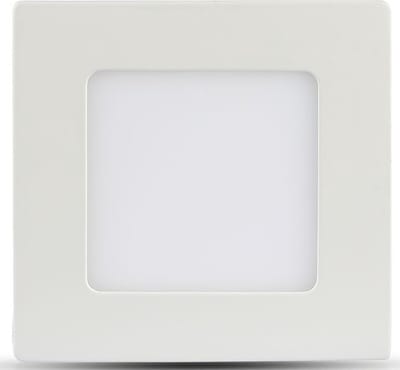LED Downlight Slim - Inbouw Vierkant 24W - Helder/Koud Wit 6400K - Mat Wit - Aluminium - 300mm - SAMSUNG LEDs