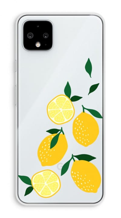 Case Company® - Hoesje geschikt voor Google Pixel 4 XL hoesje - You're my lemon - Soft Cover Telefoonhoesje - Bescherming aan alle Kanten en Schermrand