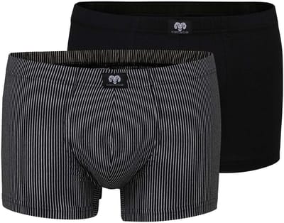 CECEBA Spirit 2-pack Heren Boxer - Modal- Zwart