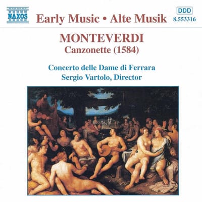Concerto Delle Dame - Monteverdi: Canzonette (CD)