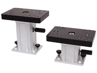 Cannon 6" aluminium draaibare Voet