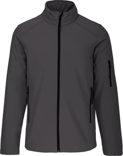 Kariban Softshell jas K401 - Titanium - S