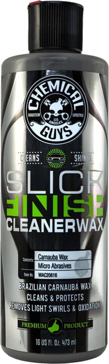 Chemical Guys Slick Finish Cleaner Carnauba Wax 473ml