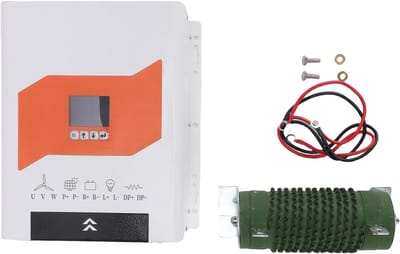 Hybride Laadregelaar - Wind Zonne Energie - Efficiënt Opladen - MPPT Technologie - 1000 W - Grijs