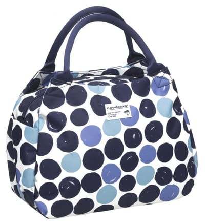 New Looxs Tosca Midi Enkele Fietstas - 11 liter - Dots blauw
