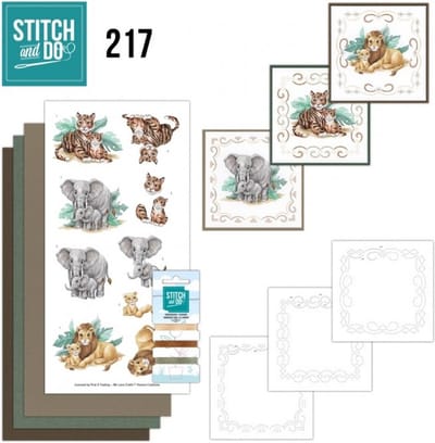 Stitch and Do 217 - Yvonne Creations - Young and Wild