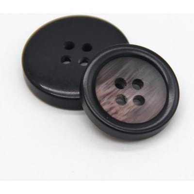 Boutons en résine de 25 mm pour couture de manteaux, vêtements, costumes, cardigans, pulls, accessoires décoratifs faits main, vente en gros 15mm 20pcs