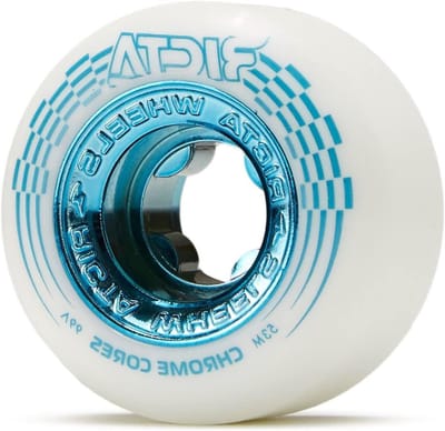 Skateboard Wielen - Wielset Skateboard - Skateboarden - Chrome Core - 53mm - Wit/Teal