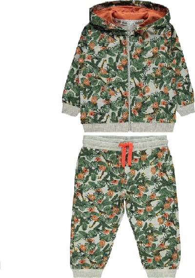 Jungle dieren vest & broek jongens