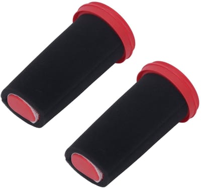 Dailygoods- Filter voor BBH3Z0025 - 2 Stuks - Handstofzuigerfilter - ABS Materiaal - Zeer efficiënt deeltjesluchtfilter - Houdt binnenlucht fris - Stofzuigerfilter