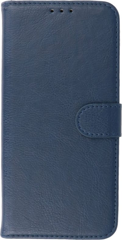 Hoesje Geschikt voor de Sony Xperia 10 III - Kaarthouder Book Case Telefoonhoesje - Navy