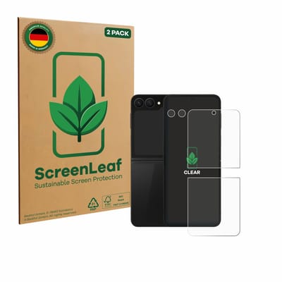 2 Stuks Screenprotector voor Samsung Galaxy Z Flip 7 FE (Voor+Camera) - Hoogwaardige Beschermfolie transparant