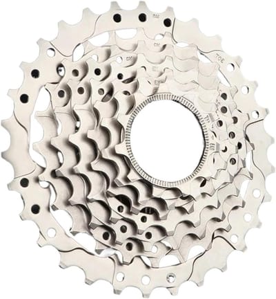 Fiets Vrijwiel - Cassette Tandwiel - Fiets Upgrade - Chroom-Molybdeenstaal - 7 Versnellingen - Zilver