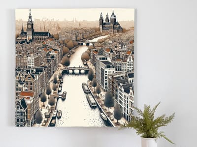 Kunstprint | Wanddecoratie | Forex | 80 × 80 cm