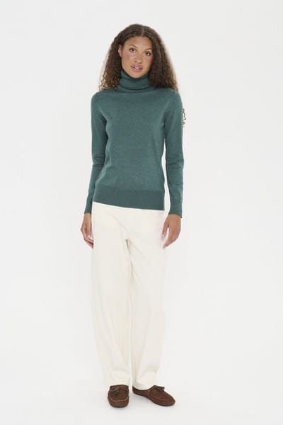 Saint Tropez J2046, MilaSZ Rollneck Pullover Dames Trui - Maat L