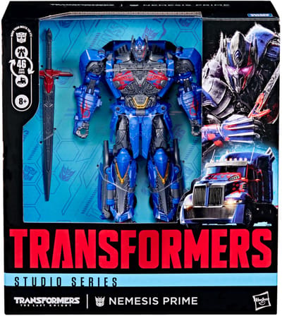 Hasbro Transformers: The Last Knight Studio Series Leader Class Action Figure Nemesis Prime 22 cm Action Figuur
