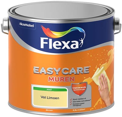 Flexa - Easycare Muren - Vol Limoen - Mengverf - 2,5 L