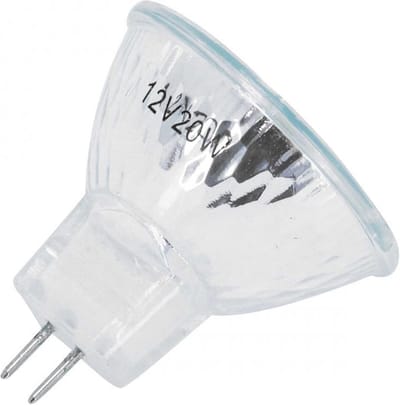 lamp halogeenlamp 12v 20w Ø35mm voor optische plaat koplamp mr11