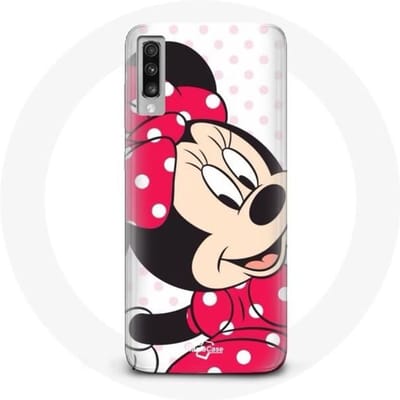 Hoesje Samsung Galaxy A70 Minnie Mouse Schattige tekenfilm