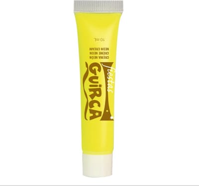 Fiestas Guirca - Neon Gele Make-up Tube 10 ml