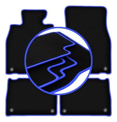 CARLUX-BLUE automatten voor: Lexus LS III sedan (2000-2006)