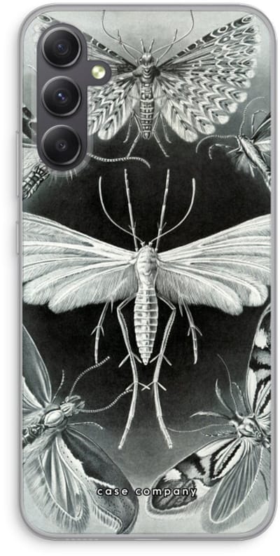 Case Company® - Hoesje geschikt voor Samsung Galaxy A34 hoesje - Haeckel Tineida - Soft Cover Telefoonhoesje - Bescherming aan alle Kanten en Schermrand