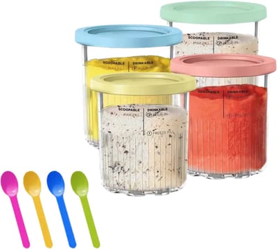 Bovista Bekers - Accessoires Geschikt Voor Ninja Creami - Ijsmachine - 8st - 24oz
