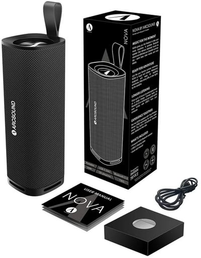 ARCSOUND NOVA Bluetooth speaker 30 Watt RMS/12 uur speeltijd/IPX6/True Wireless Mode/USB-C