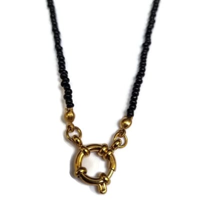 Aramat Jewels | Bedelketting | Goudkleurige Stainless Steel Bedelketting | Goudkleur | |2mm | Staal | Volwassenen | Verkleurd niet