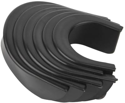 Dailygoods- Biljard Pocket Liner - 6-delige Set - Rubber Voering - Geperforeerde Hoeken - Zijliners - Slijtvast en Duurzaam - Biljarttafel