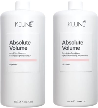 Keune Care Absolute Volume Shampoo 1000 ml & Conditioner 1000 ml