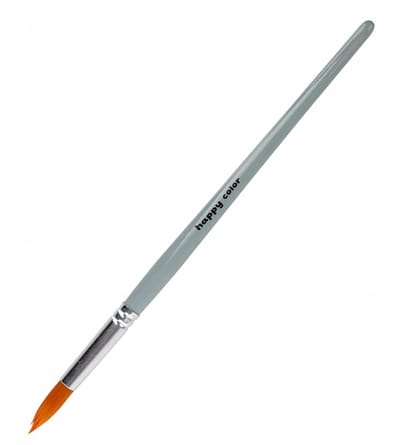 Happy Color Rond Synthetisch Penseel - Maat 6