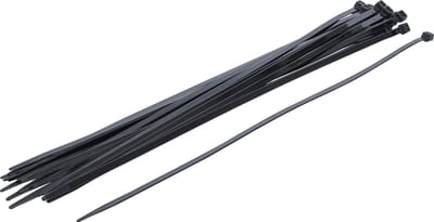 BGS Kabelbinder assortiment zwart 7,6 x 500 mm 20 delig