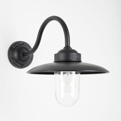 KS Verlichting Solingen Stallamp Matzwart met 8W bewegingssensor LED