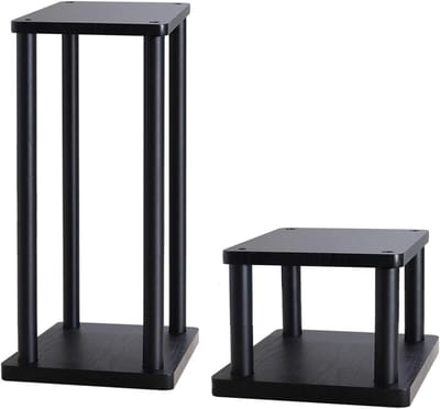 uidspreker standaard,Een set van 2 professionele luidspreker-surroundframes, voor kleine, middelgrote boekenplankcomputerluidsprekers