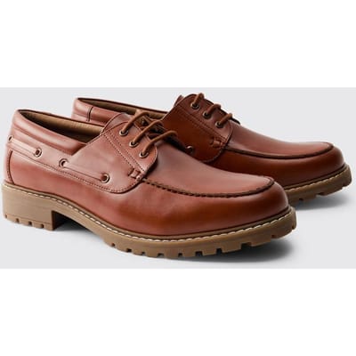 Pu Bootschoen | Tan | Size 41