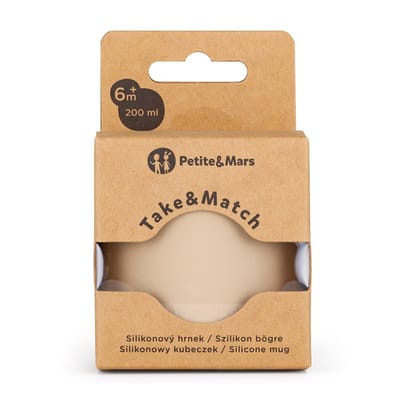 Petite&Mars | Siliconen Beker Desert Sand