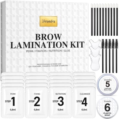 Wenkbrauw Lifting - Brow Lift Kit - Professionele Wenkbrauwen - DIY Wenkbrauwstyling - 17x15x2.5 cm