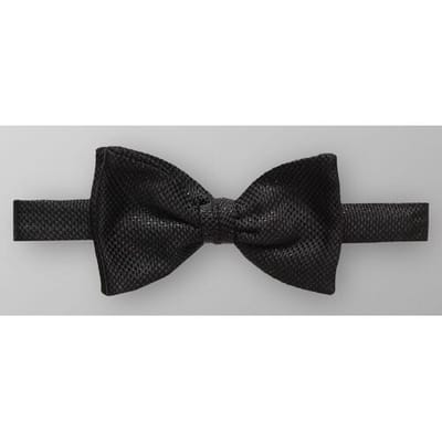 Eton Strikje Silk Metallic Ready Tied Zwart / male