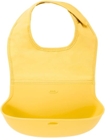 OXO tot Oprolbare slab - Slabbetjes - Slabbertjes baby - Slab -Yellow